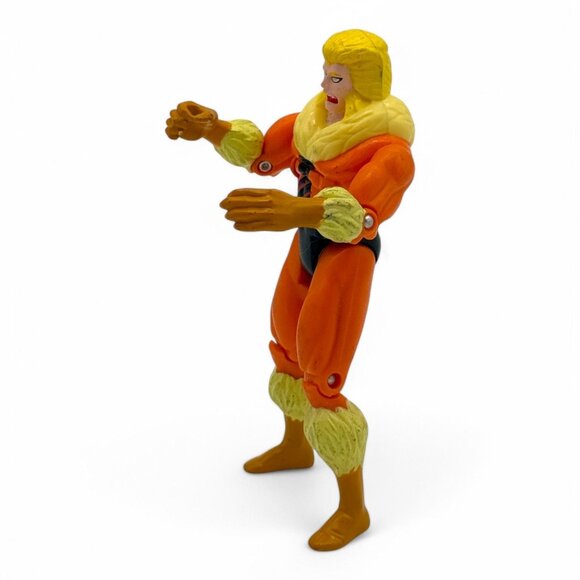 Marvel The Uncanny X-Men Sabretooth Action Figure Toy Biz 1993 5" Poseable Vinta - Picture 3 of 8